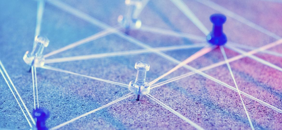 Internet network connecting system simulated